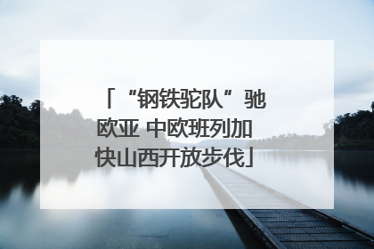 “钢铁驼队”驰欧亚 中欧班列加快山西开放步伐