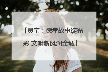 灵宝：德孝故事绽光彩 文明新风润金城