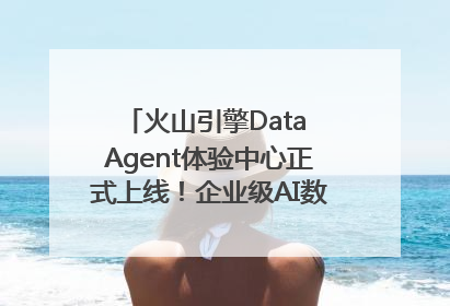 火山引擎Data Agent体验中心正式上线！企业级AI数据专家触手可及
