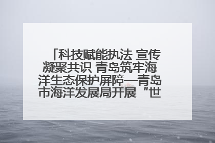 科技赋能执法 宣传凝聚共识 青岛筑牢海洋生态保护屏障—青岛市海洋发展局开展“世界海洋日”和“全国海洋宣传日”宣传活动