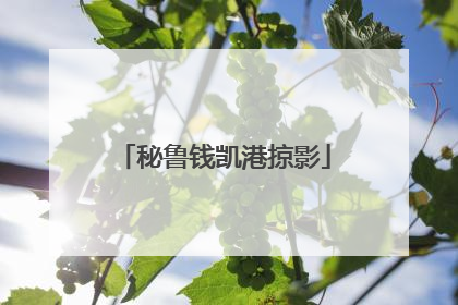 秘鲁钱凯港掠影