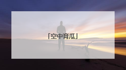 空中育瓜