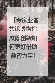 专家业者共论博物馆展陈创新如何更好借助数智力量
