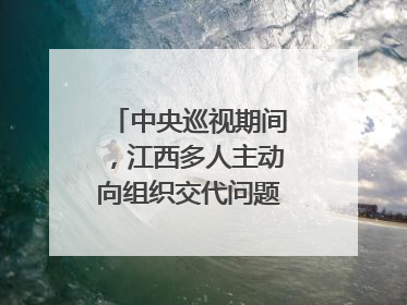 中央巡视期间，江西多人主动向组织交代问题｜打虎拍蝇