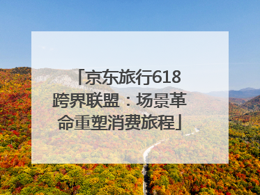 京东旅行618跨界联盟：场景革命重塑消费旅程