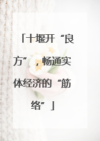 十堰开“良方”，畅通实体经济的“筋络”