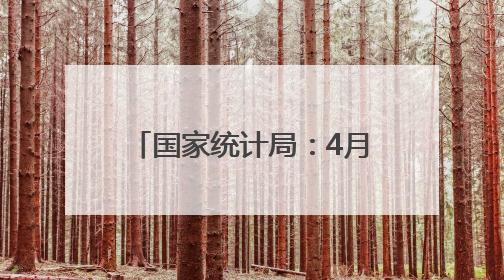 国家统计局：4月份居民消费价格同比下降0.1%