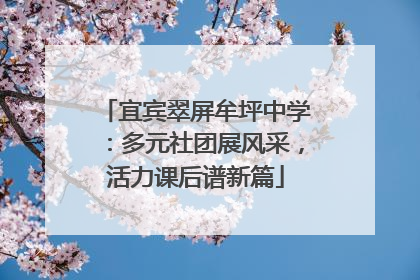 宜宾翠屏牟坪中学：多元社团展风采，活力课后谱新篇