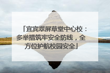 宜宾翠屏草堂中心校：多举措筑牢安全防线，全方位护航校园安全