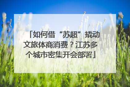 如何借“苏超”撬动文旅体商消费？江苏多个城市密集开会部署