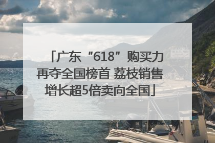 广东“618”购买力再夺全国榜首 荔枝销售增长超5倍卖向全国