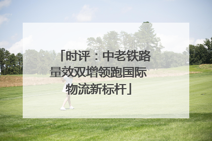 时评：中老铁路量效双增领跑国际物流新标杆