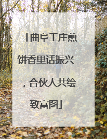 曲阜王庄煎饼香里话振兴，合伙人共绘致富图