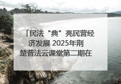 民法“典”亮民营经济发展 2025年荆楚普法云课堂第二期在武汉客厅开讲