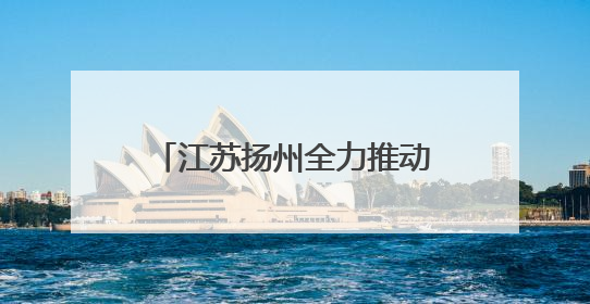 江苏扬州全力推动国有资本向重要行业和关键领域集中