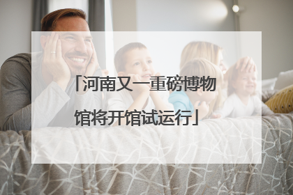河南又一重磅博物馆将开馆试运行
