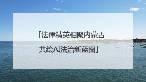 法律精英相聚内蒙古 共绘AI法治新蓝图