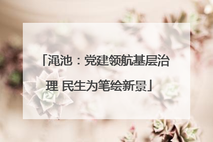 渑池：党建领航基层治理 民生为笔绘新景