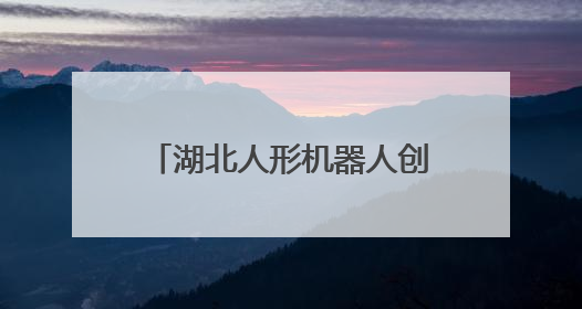 湖北人形机器人创新中心正式揭牌