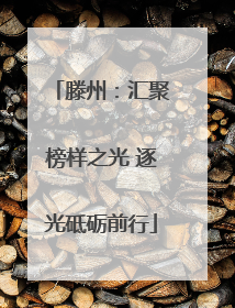 滕州：汇聚榜样之光 逐光砥砺前行