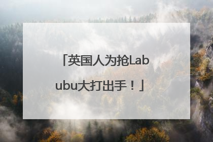 英国人为抢Labubu大打出手！