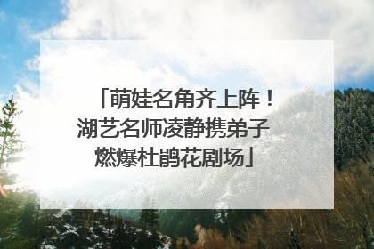 萌娃名角齐上阵！湖艺名师凌静携弟子燃爆杜鹃花剧场
