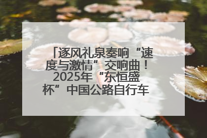 逐风礼泉奏响“速度与激情”交响曲！2025年“东恒盛杯”中国公路自行车联赛第五站（陕西·礼泉站）正式开赛