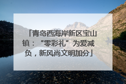 青岛西海岸新区宝山镇：“零彩礼”为爱减负，新风尚文明加分