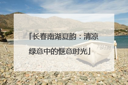 长春南湖夏韵：清凉绿意中的惬意时光