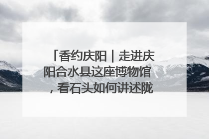 香约庆阳｜走进庆阳合水县这座博物馆，看石头如何讲述陇东千年历史