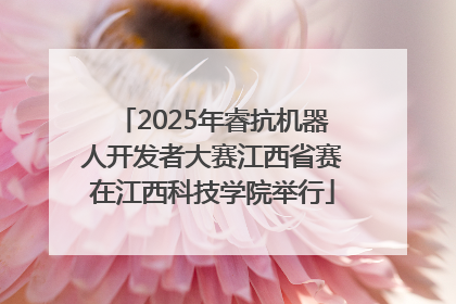 2025年睿抗机器人开发者大赛江西省赛在江西科技学院举行