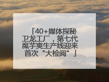 40+媒体探秘卫龙工厂，第七代魔芋爽生产线迎来首次“大检阅”